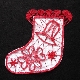 Klöppelbrief 2 für Stiefel