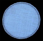 Kreis, blau